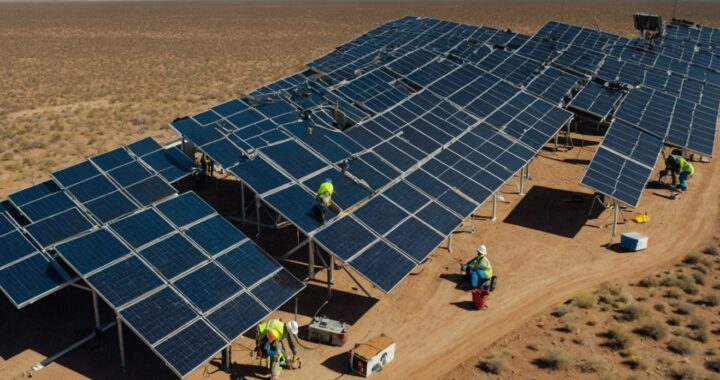 World’s largest solar power plant under construction in Africa